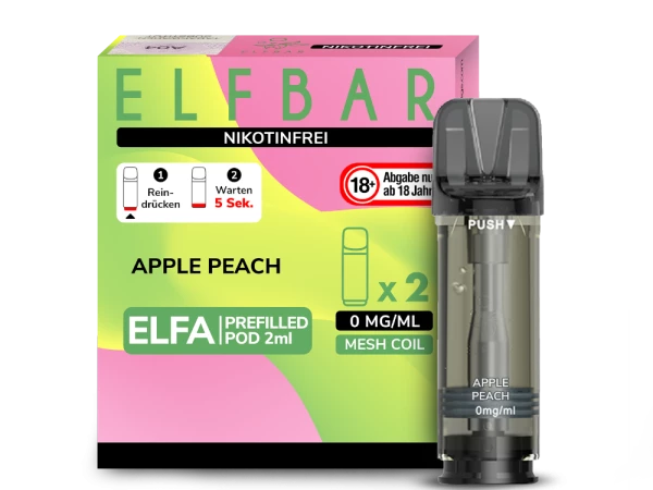 ELFBAR Elfa Pods OHNE Nikotin - Vapor Händler Webshop