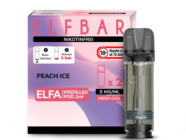 ELFBAR Elfa Pods OHNE Nikotin - Vapor Händler Webshop