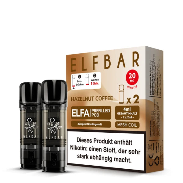 Elfbar Elfa Pods mit 20 mg Nikotin – Elfbar Elfa Pods Großhandel