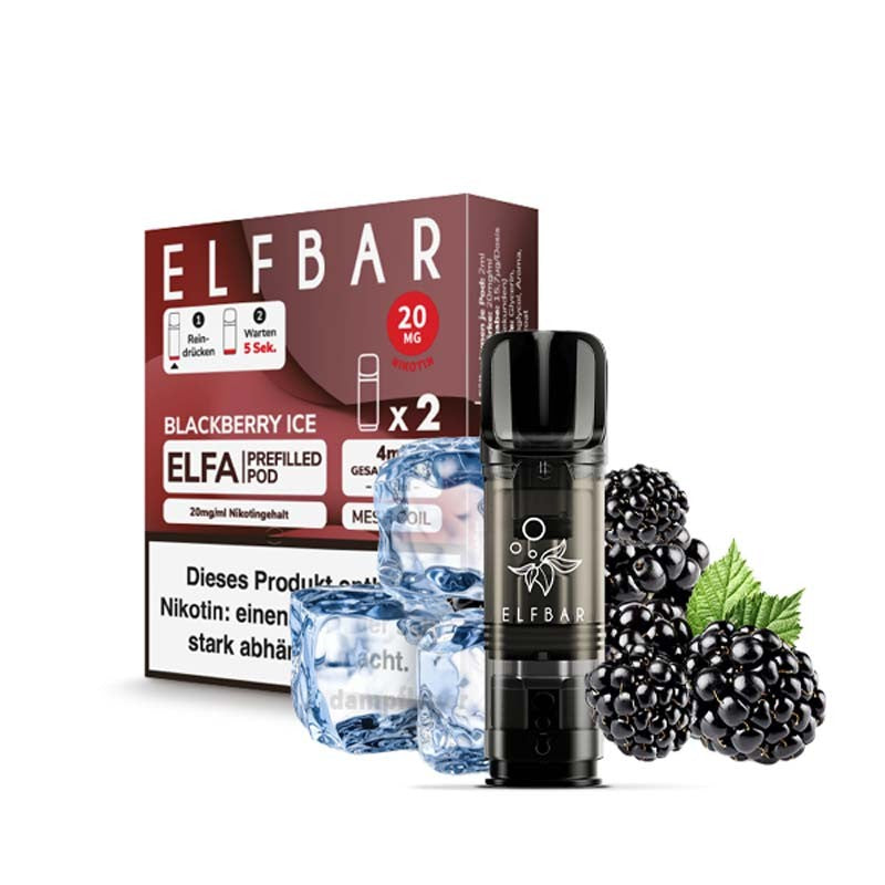 ELFBAR Elfa Pods mit 20 ml Nikotin - Vapor Händler Webshop