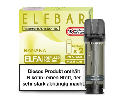 ELFBAR Elfa Pods mit 20 ml Nikotin - Vapor Händler Webshop