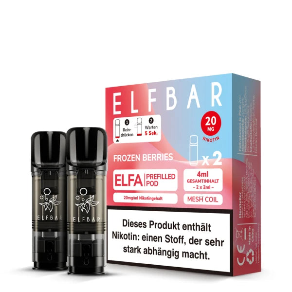 Elfbar Elfa Pods mit 20 mg Nikotin – Elfbar Elfa Pods Großhandel