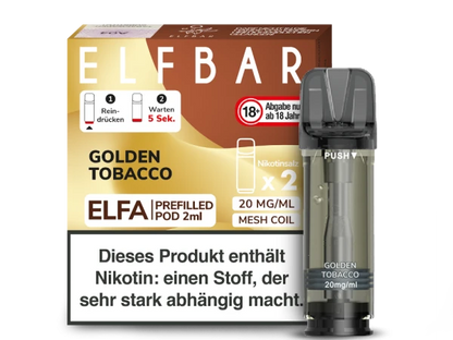 ELFBAR Elfa Pods mit 20 ml Nikotin - Vapor Händler Webshop