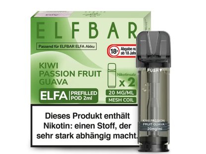 ELFBAR Elfa Pods mit 20 ml Nikotin - Vapor Händler Webshop