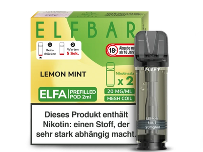 ELFBAR Elfa Pods mit 20 ml Nikotin - Vapor Händler Webshop