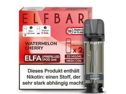 ELFBAR Elfa Pods mit 20 ml Nikotin - Vapor Händler Webshop