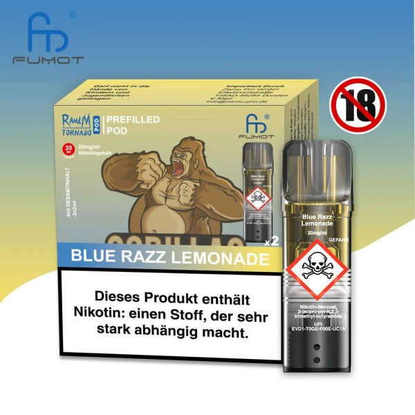 RandM Tornado mit 20mg Nikotin - Vapor Händler Webshop