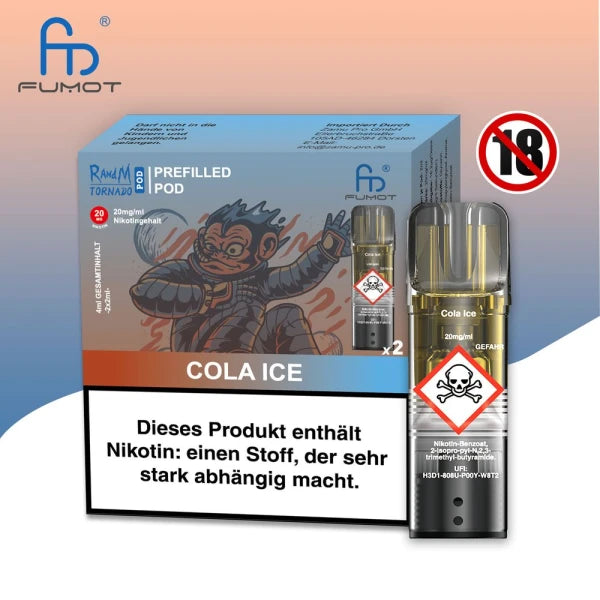RandM Tornado mit 20mg Nikotin - Vapor Händler Webshop