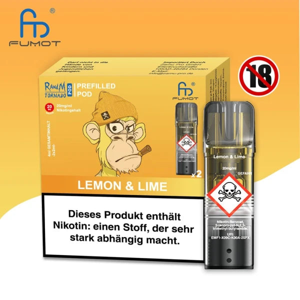 RandM Tornado mit 20mg Nikotin - Vapor Händler Webshop