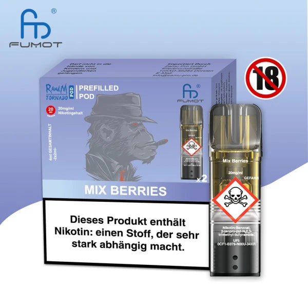 RandM Tornado mit 20mg Nikotin - Vapor Händler Webshop