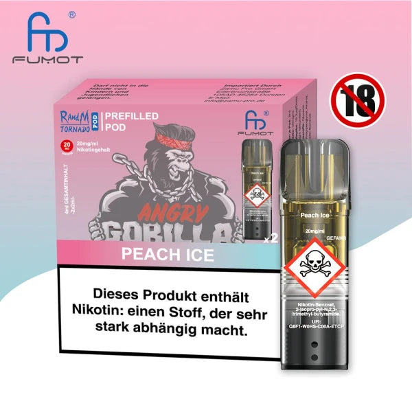 RandM Tornado mit 20mg Nikotin - Vapor Händler Webshop