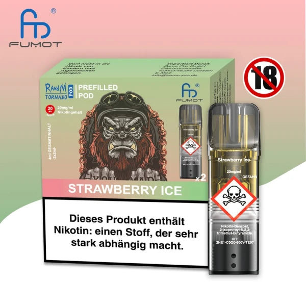 RandM Tornado mit 20mg Nikotin - Vapor Händler Webshop
