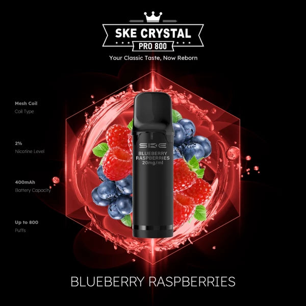 SKE Crystal Pro 800 – 20 mg Pods | Großhandel