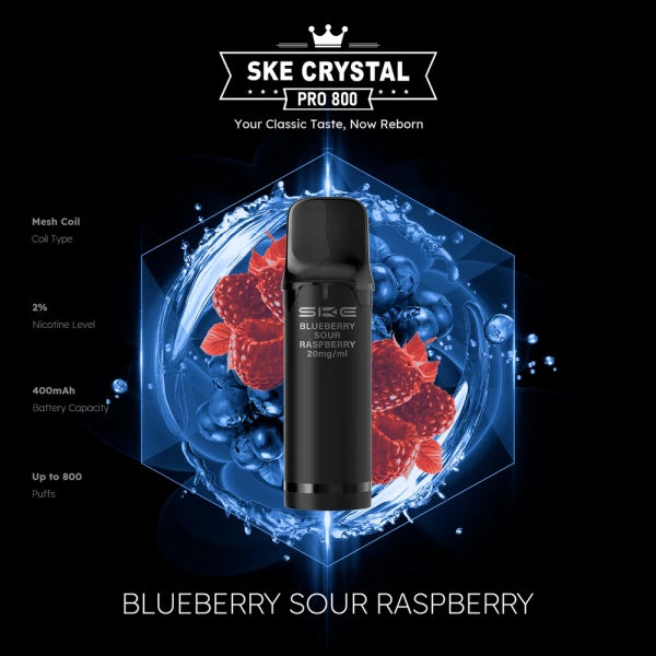 SKE Crystal Pro 800 – 20 mg Pods | Großhandel