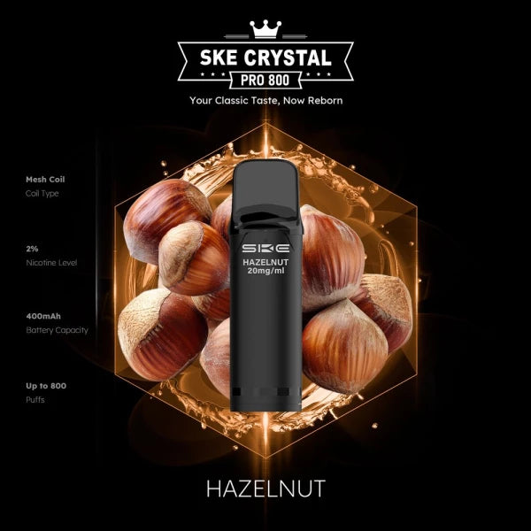SKE Crystal Pro 800 – 20 mg Pods | Großhandel