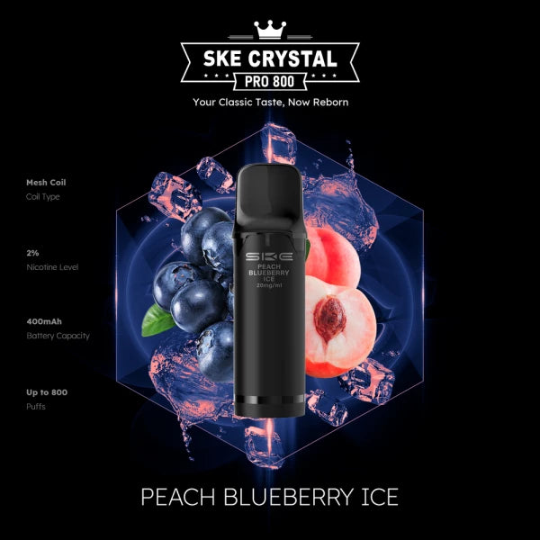SKE Crystal Pro 800 – 20 mg Pods | Großhandel