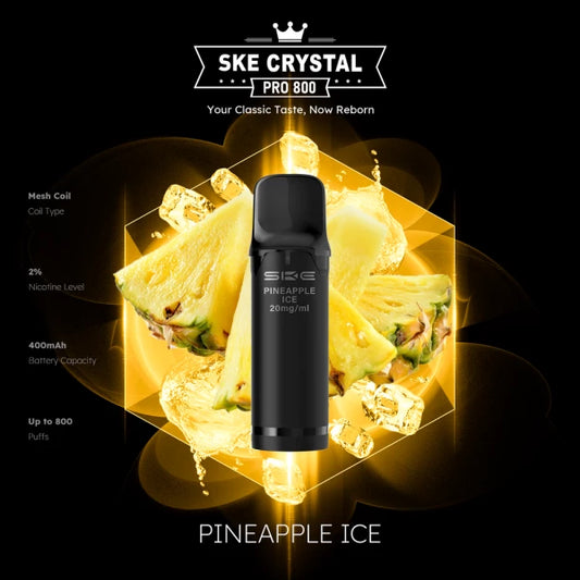 SKE Crystal Pro 800 – 20 mg Pods | Großhandel