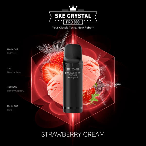 SKE Crystal Pro 800 – 20 mg Pods | Großhandel